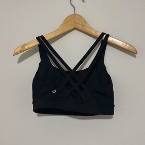 Black Lululemon Sports Bra